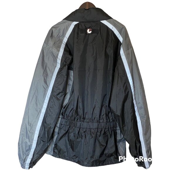Polo Motorrad Gray & Black Men's XL Motorcycle Biker Riding Jacket Reflective - Picture 8 of 16